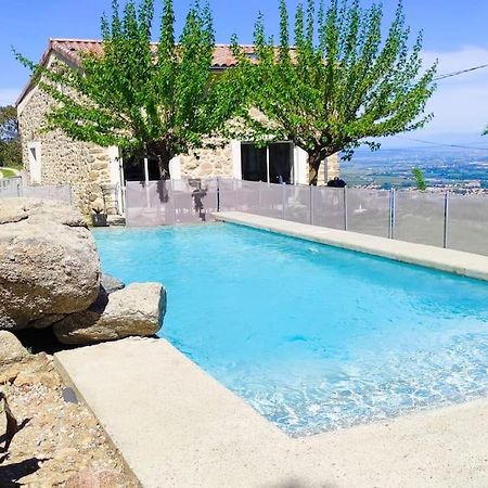 Villa Spacieuse -Vue Exceptionnelle- Piscine Saint-Romain-de-Lerps Esterno foto